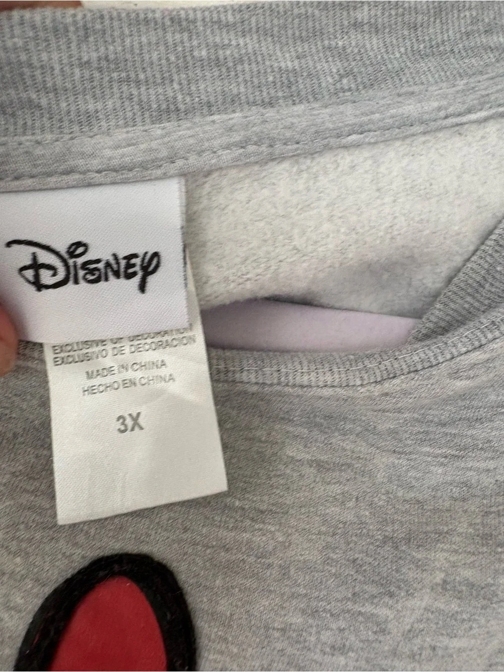Disney sweatshirt featuring